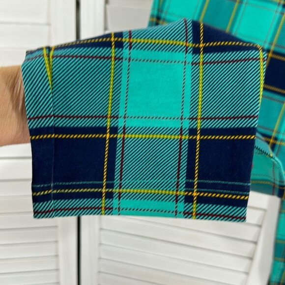 Lands' End Pants MP Lounge Pajama Casual Pull On Plaid NWOT - Picture 6 of 9